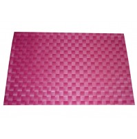 Tovaglietta all'americana intrecciata tovaglia tavola fucsia cm 45 x 30